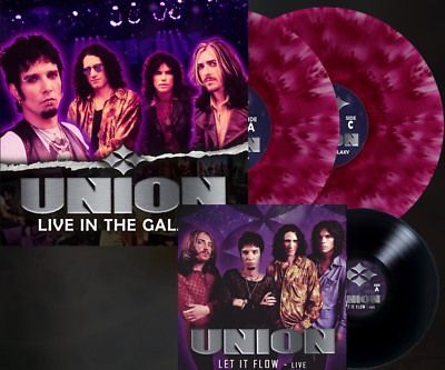 Union (Motley Crue)    Live in the Galaxy Lim. Cloudy Purple 2 Vinyl LP + 7'' NEU