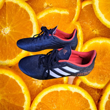 Adidas Black, White and Red Predator Cleats Size 7