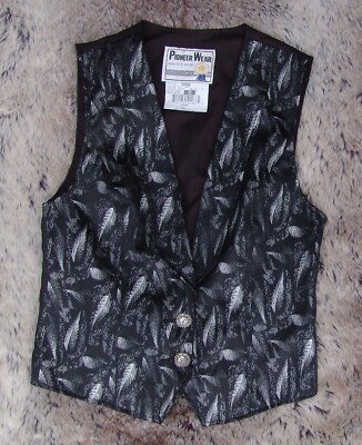 Weste Western Showmanship Horsemanship Trail Pioneer Wear ca. Gr. 38 40 S M