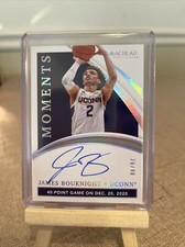 James Bouknight 2022 Panini Immaculate Moments Rookie Auto /40!! Hornets!
