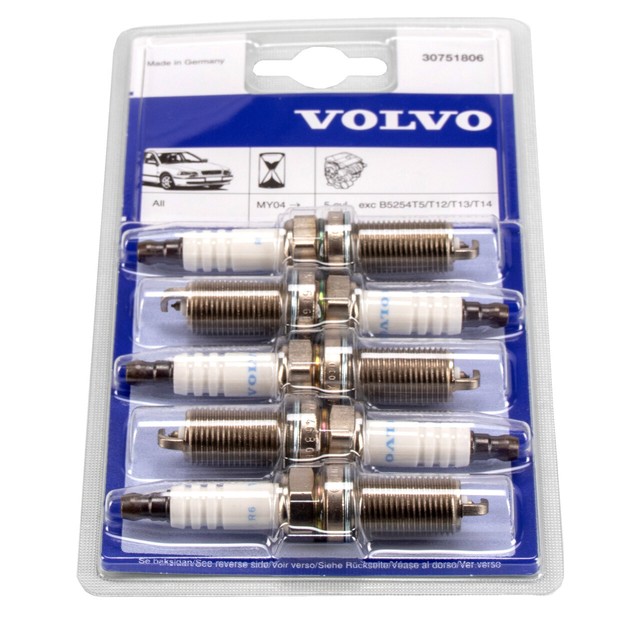 5x ORIGINAL Zündkerze C30 C70 S40 S60 S80 V50 V70 XC60 XC70 XC90 T5 30751806 5x ORIGINAL Zündkerze C30 C70 S40 S60 S80 V50 V70 XC60 XC70 XC90 T5 30751806