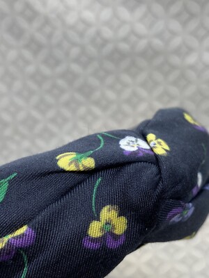 Kate Spade Pansy Toss Twisted Floral Headband New Kate Spade Pansy Toss Twisted Floral Headband New | eBay main image 3