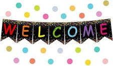 Welcome Banner Welcome Bulletin Board for Classroom Decoration Back to School Te