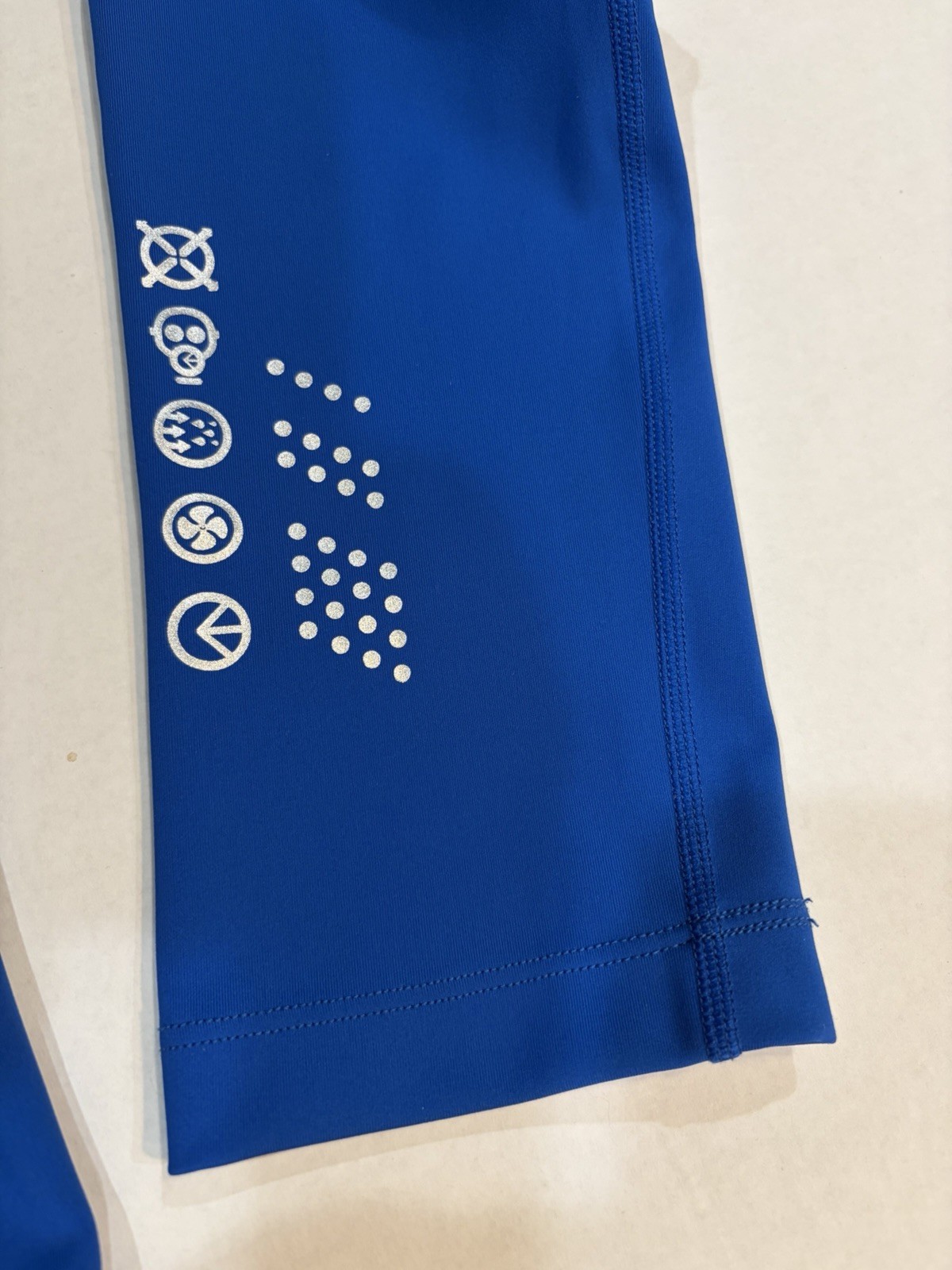 Ethika Subzero Performance tights Royal Blue With… - image 2