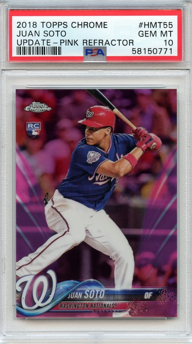 Juan Soto 10 Graded Baseball Sports Trading Cards & Accessories