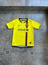Vintage Nike Barcelona Messi 10 2008 Kids Football Jersey 