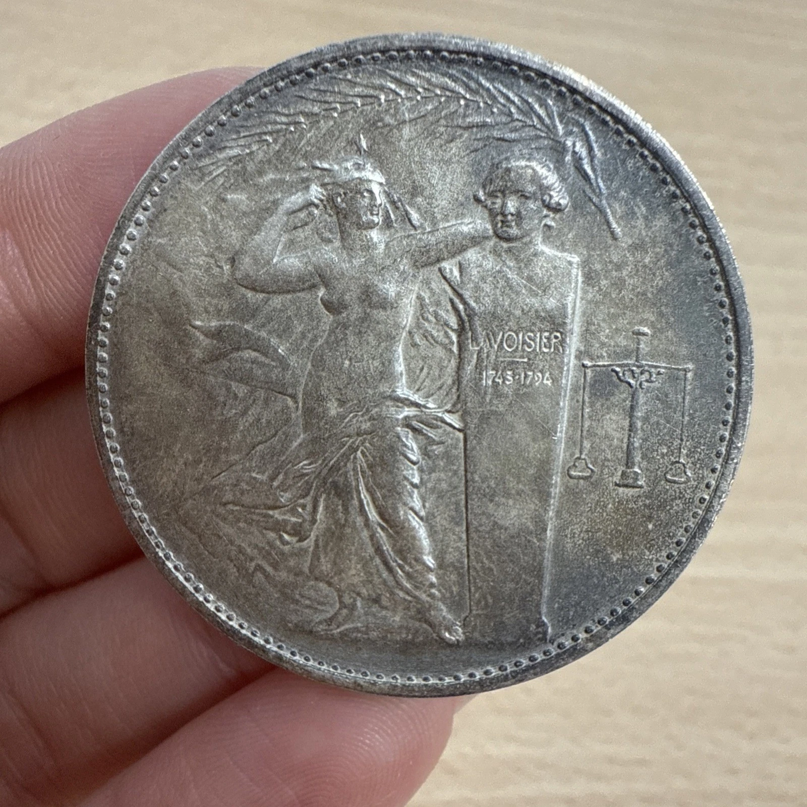 Médaille Union Des Industries Chimiques En Bronze