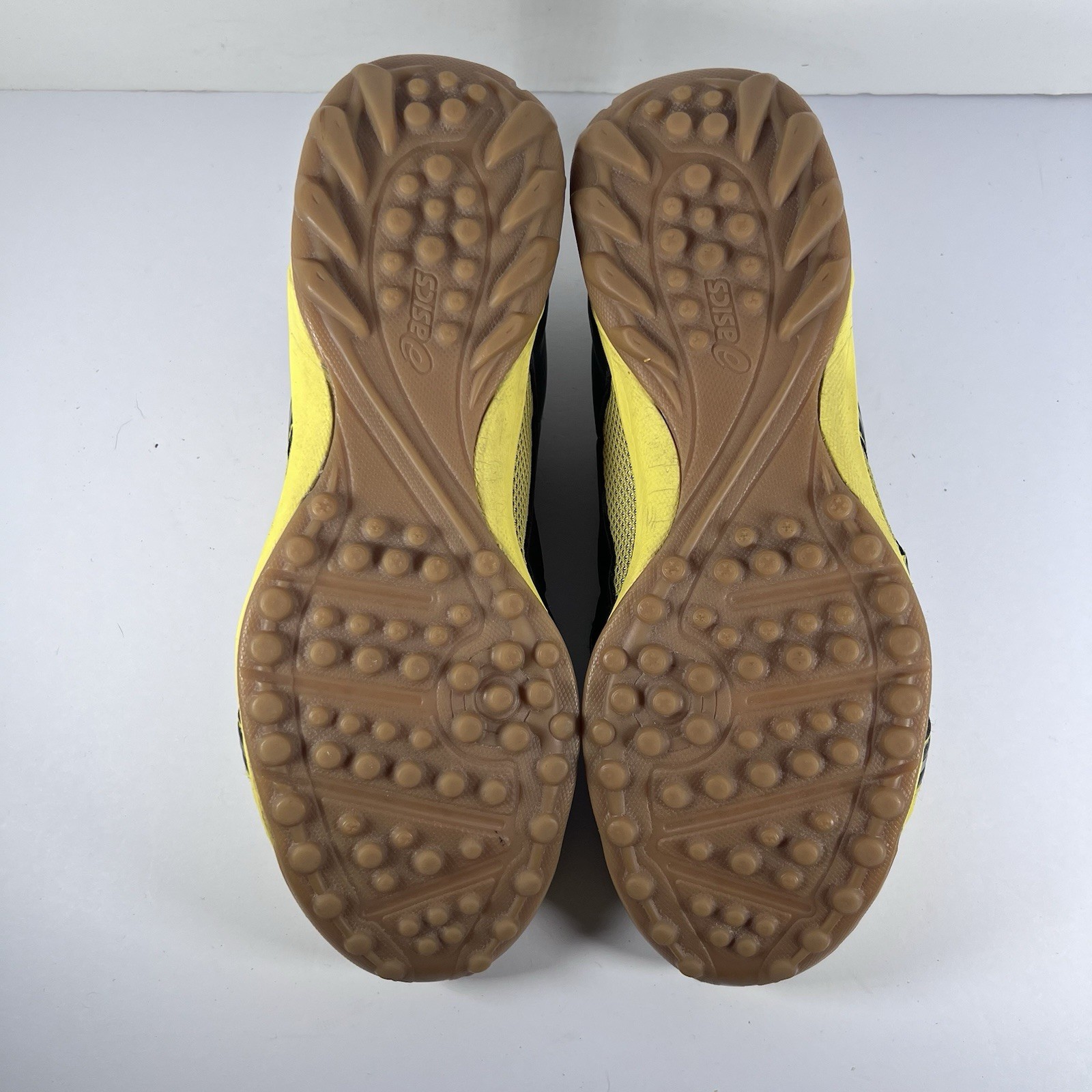 ASICS Atrista TST500 Black/Yellow Indoor Soccer Shoes Sneakers Men's Size 8 thumbnail 7