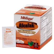 MEDIQUE 10133 Antacids/Indigestion,Mint,PK50 8WZ76