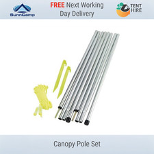 2 x SPIKE UPRIGHT TENT STEEL PORCH AWNING TENT SUN CANOPY POLES POLE UPRIGHTS