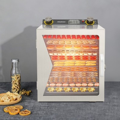 Stainless Steel Food Dehydrator Machin Fruit Dryer For Herb Meat Vegetable Fruit