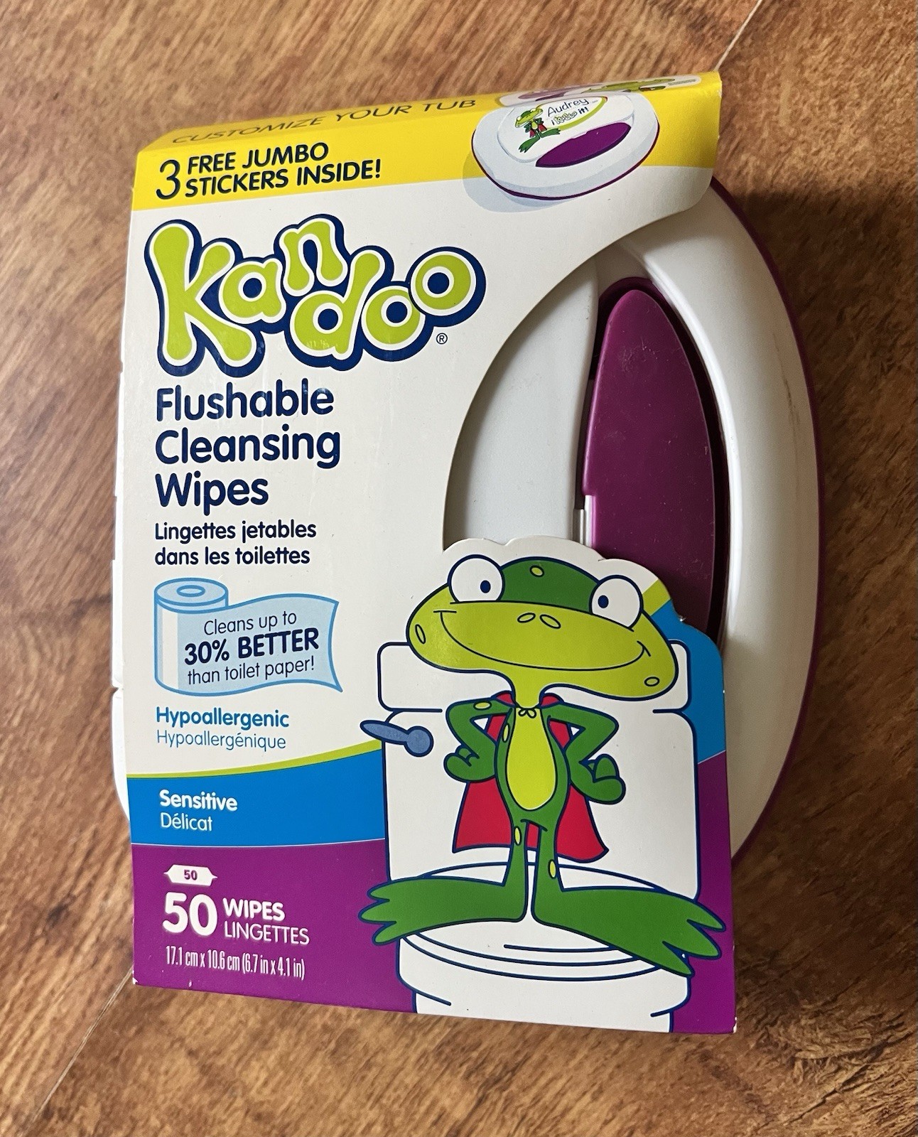 Kandoo Flushable Wipes one touch ~CONTAINER~ 