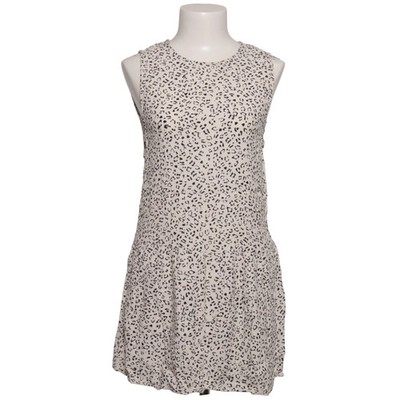 Mango Basics, Kleid, Größe: XS, Weiß/Schwarz, Leopard, Damen #UrO