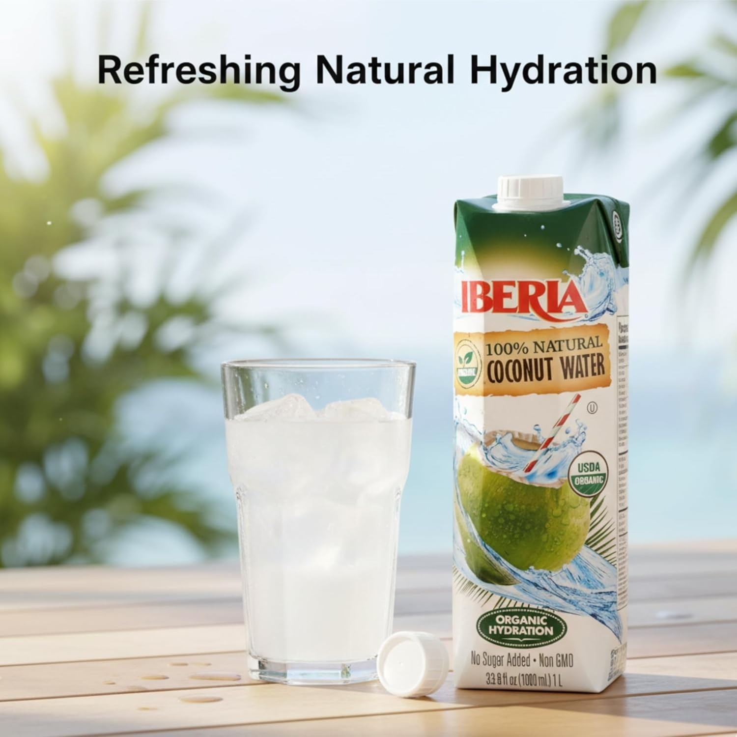 Pure Organic Coconut Water - Pack of 3 (1L Each)