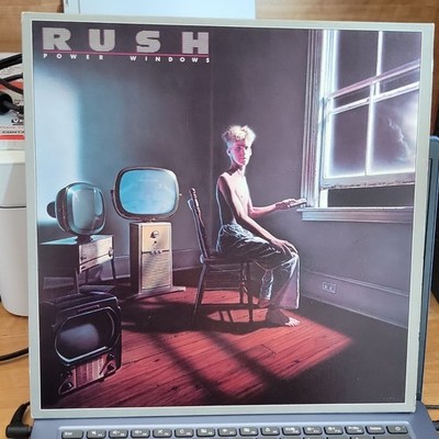 Rush   Power Windows LP 12'' Black Vinyl Record PolyGram Records