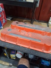 Mt Mickey Thompson Big Block Chevy Bbc Finned Valve Covers Chevy 396 427 454