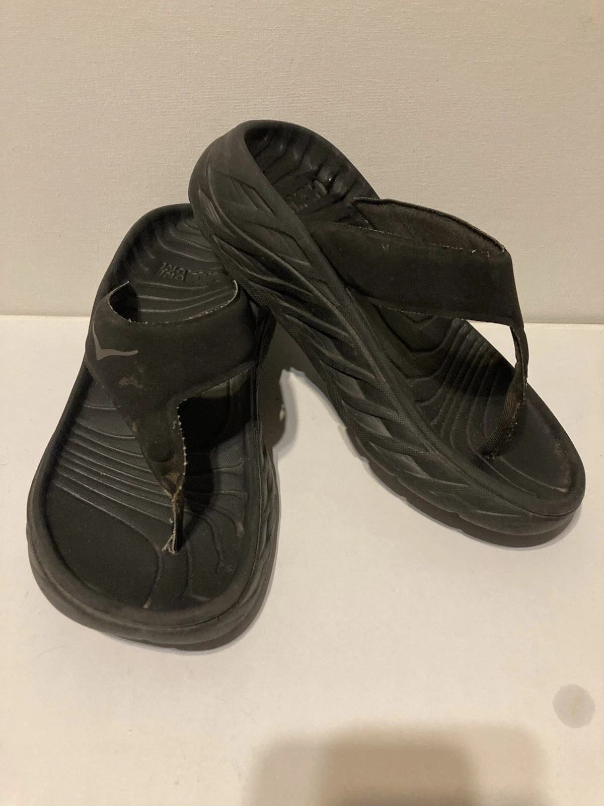 Sandali infradito infradito Hoka One One neri donna 7