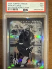 2024 Topps Negative Refractor - Aaron Judge #50 PSA 7