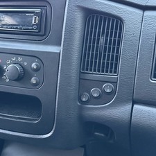 2002-2005 Dodge Ram Passenger Dash Disarm Without 3 Round Rocker Switches 2002-2005 Dodge Ram Passenger Dash Disarm Without 3 Round Rocker Switches