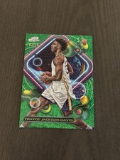 2023 Topps Cosmic Chrome Green Space Dust Refractor /75 TRAYCE JACKSON-DAVIS RC