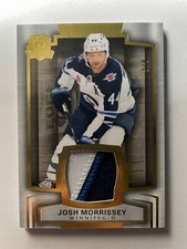 24-25 The Cup Hockey Gold Foil Parallel Patch #68 Josh Morrissey  (3/8)