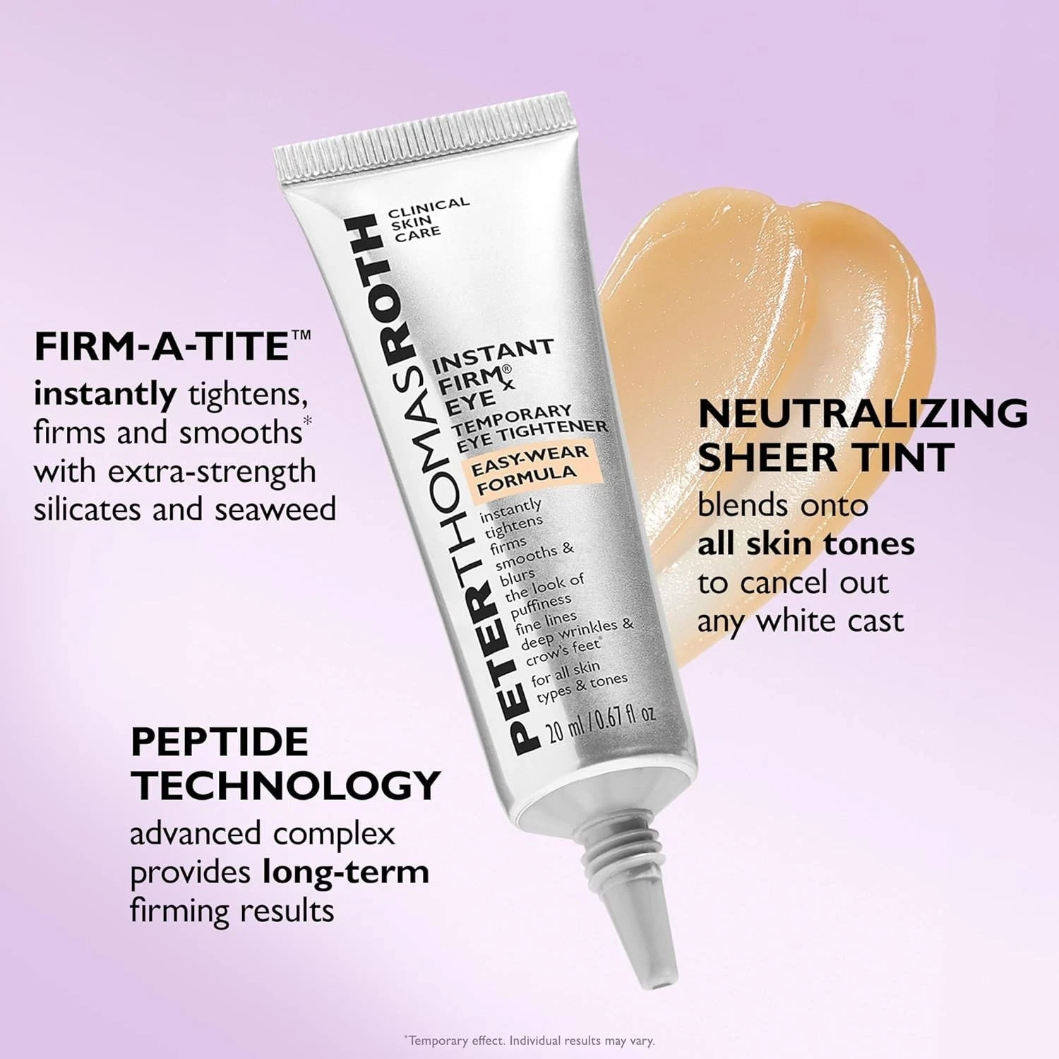 Peter Thomas Roth Instant Firming Eye Cream,Firm and Smooth the Look Fine Lines
