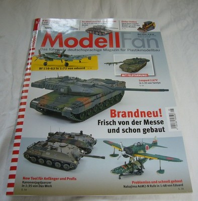 Modell-Fan Ausgabe 05/2024, Tamiya Leopard, Das Werk Kajapa usw. . TOP