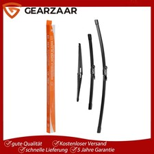 Scheibenwischer Set für Opel Corsa E X15 Bj. 14-25 ABS Gummi Front Heck Wischer