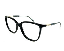 LACOSTE L2892 001 55mm Women Large Eyeglasses Ophthalmic Frame Black Green NWT