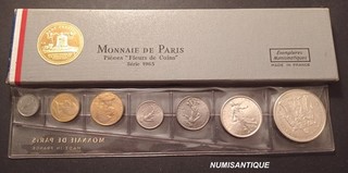 COFFRET FLEUR DE COIN (FDC) 1965
