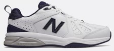 New Balance MX624WN Mens Cross Training Shoes (2E Wide) (White/Navy)