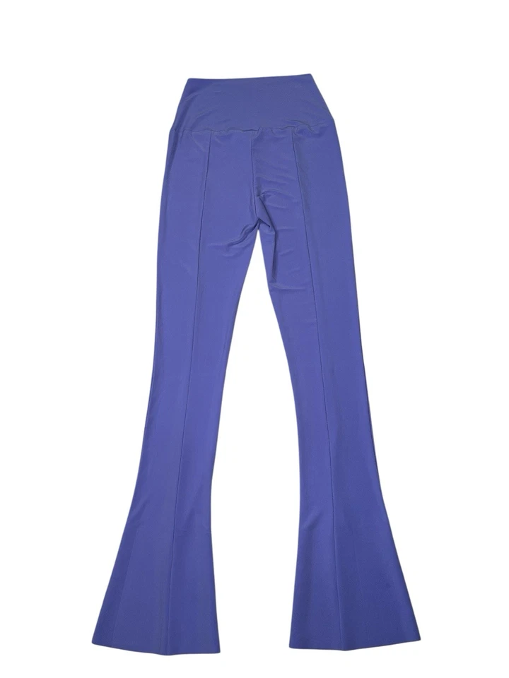 Legging Norma Kamali Spat Lila Púrpura Palazzo Mujer’s Talla Pequeña 32 Foto 4 de 4