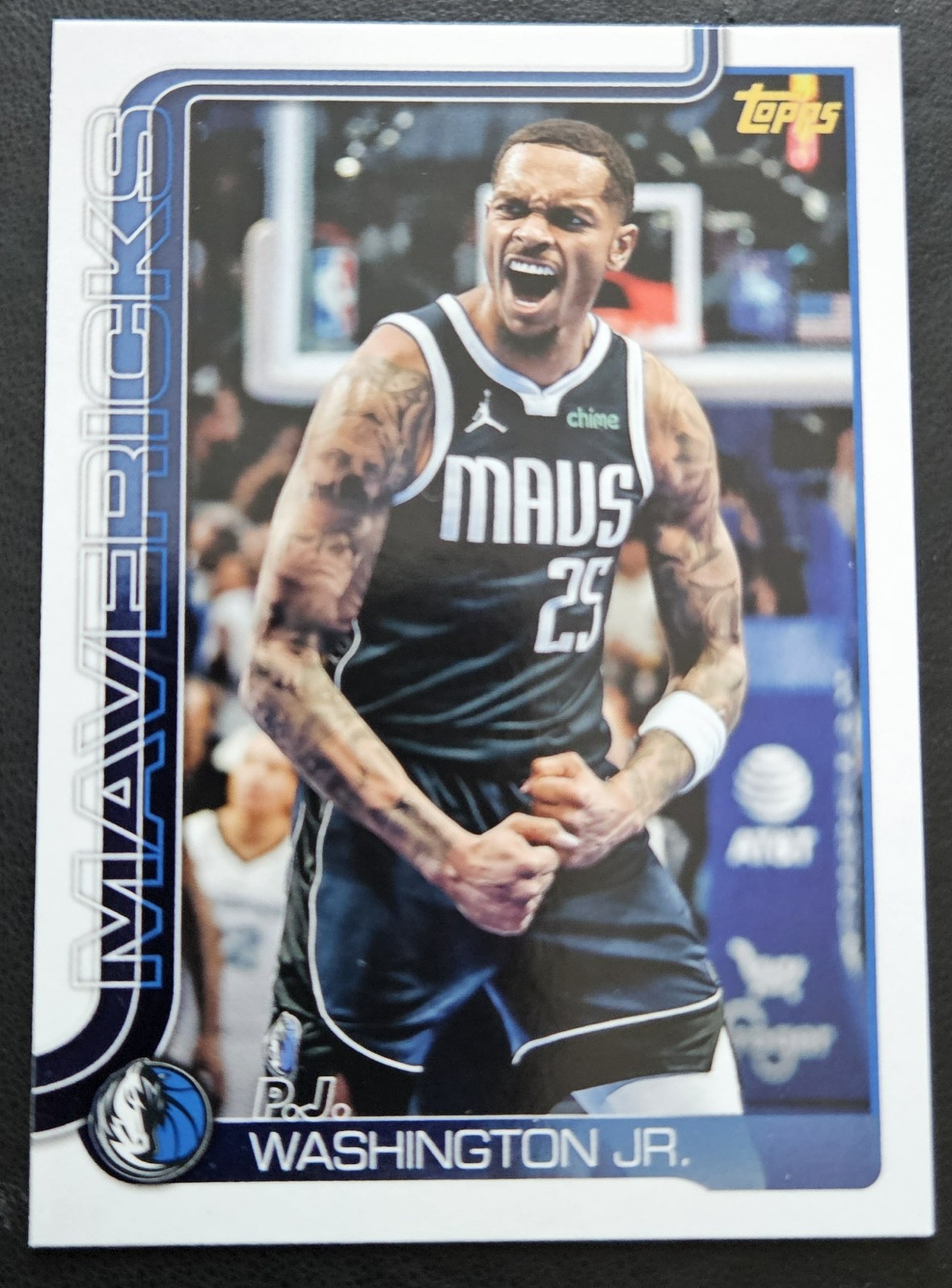 2025-26 Topps Basketball Dallas Mavericks P.J. Washington Golden Mirror #173