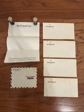 (10) Vintage "HOTEL NACIONAL DE CUBA" {HAVANA} Stationary & Envelope Lot, RARE!