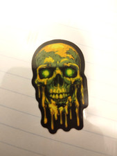 Scary Horror Gothic Cartoon Decal Sticker