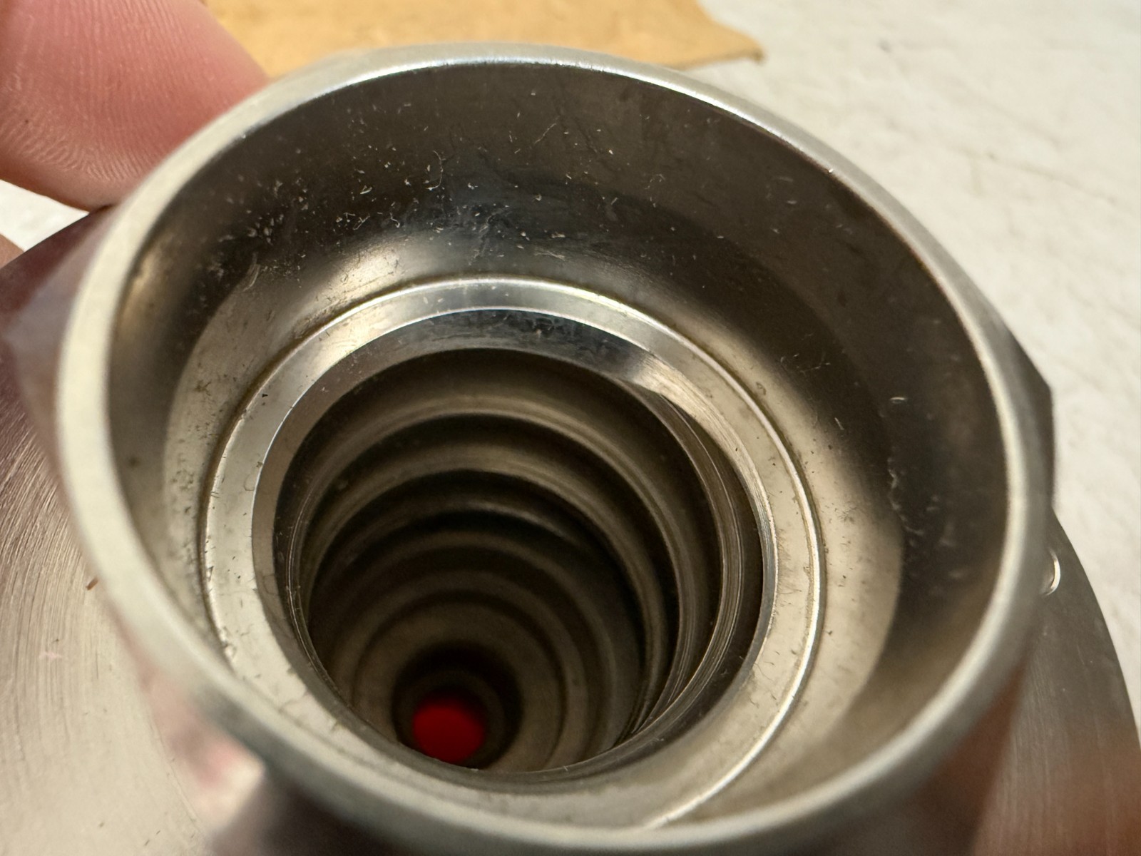 Flange Mount RF Coaxial Connector Adapter N-Type/SMA Military Aerospace Surplus