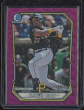 2026 Bowman Chrome ESMERLYN VALDEZ Prospect Fuchsia Wave Refractor /199 JA229