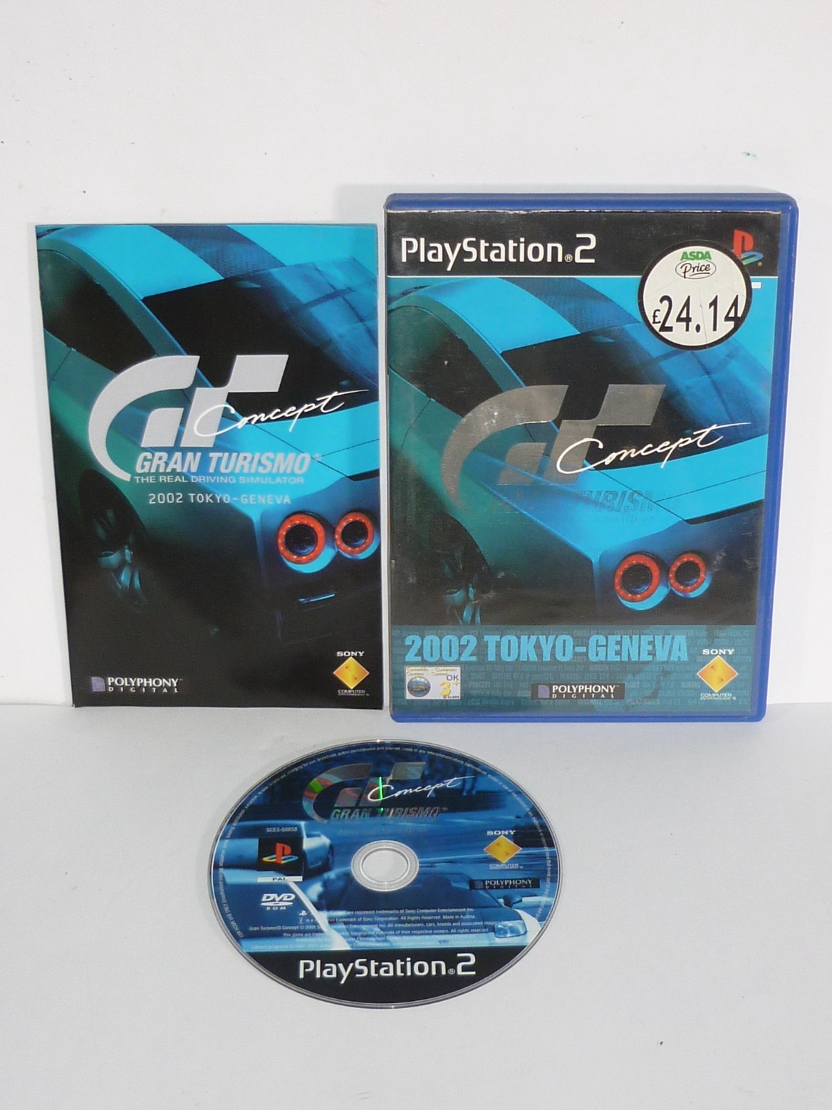 (PS2) Gran Turismo Concept 2002 Tokyo-Geneva - UK PAL PlayStation 2