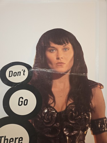 Xena Warrior Princess 90s PEPSI Rare Lifesize Standdee