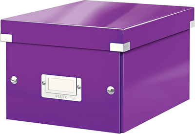 Leitz Click & Store Aufbewahrungsbox Mit Deckel Klein, Box Für Unterlagen Bis A5