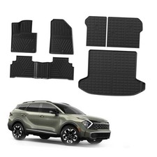 Floor Trunk Mat Backrest Mats Floor Mats 2023 2024 2025 2026 Kia Sportage fuel