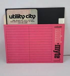 🍎Utility City Apple II 1982 Beagle Bros Micro Software CA USA Excellent🐶