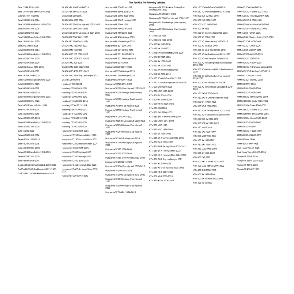 Rotor de freno Tusk Typhoon de acero inoxidable, delantero para KTM 450 SX-F edición de fábrica Foto 2 de 2