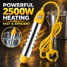 Portable 2500W Electric Immersion Water Heater Suspension Hot Fast Boiler