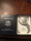 2006 W S$1  American Eagle One Ounce .999 Silver Proof Coin with Box & COA