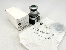 New Allen Bradley 800TC-FXQH2GA1 Ser U Push-Pull Device 2-Pos Green LED 12-130V