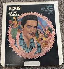 Elvis Presley  Blue Hawaii  RCA CED Videodisc SelectaVision