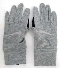 Nike Accelerate Running Gloves Women's Medium Particle Grey/Silver