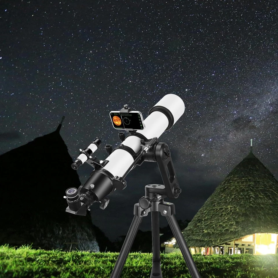 成人望远镜高功率90毫米孔径700毫米折射望远镜 — 第 3/4 张图片