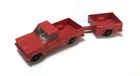 Lesney Matchbox 71 Jeep Gladiator & Matching Trailer, Custom 1 of a Kind pair